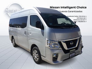 2021 Nissan NV350 URVAN 12 PASAJEROS AA PAQ SEG TM 21